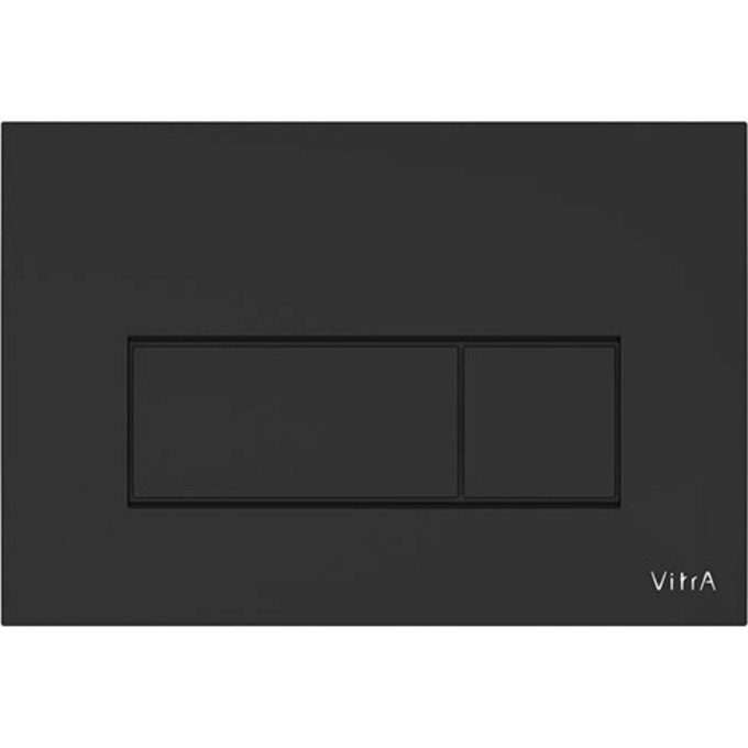 Панель смыва VITRA ROOT SQUARE матовый черный 740-2311